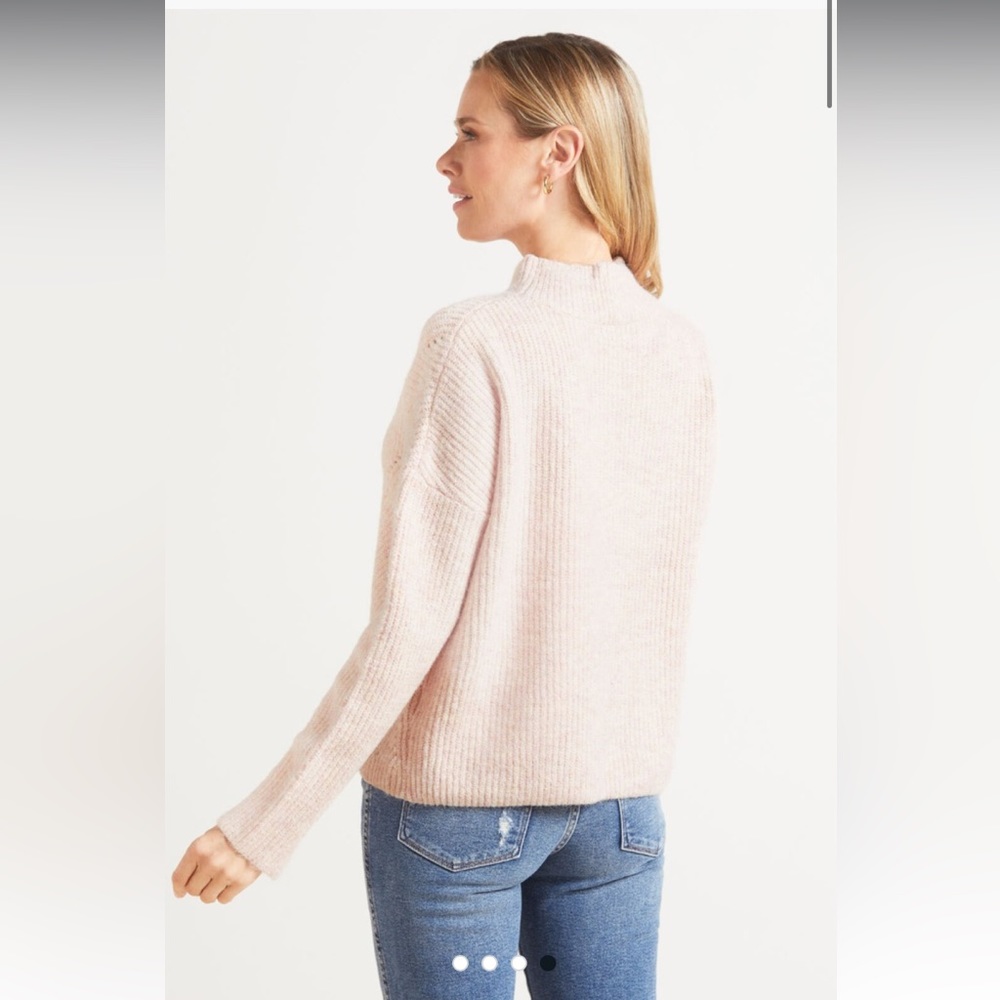 Evereve Jamison Bailey Pointelle Pullover - Picture 3 of 6